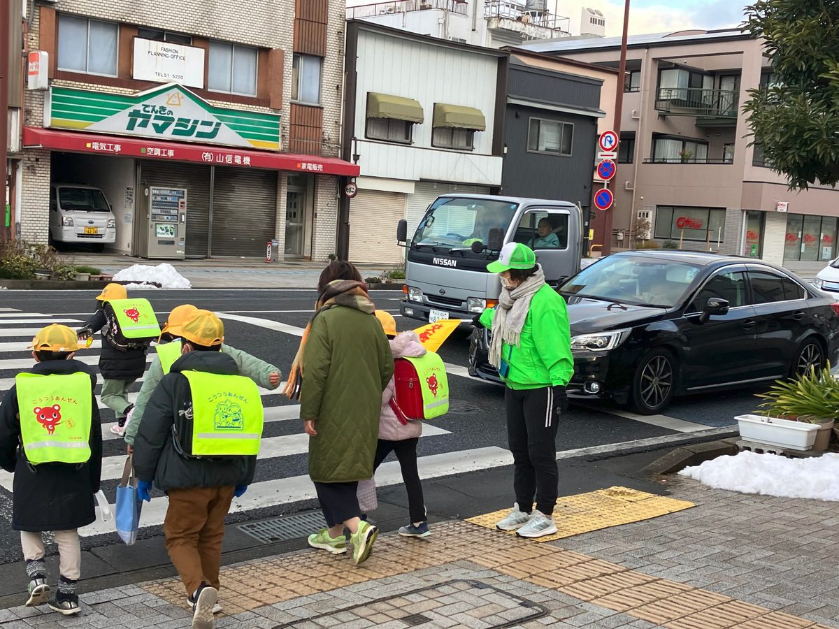 徹明地区見守り活動の様子
